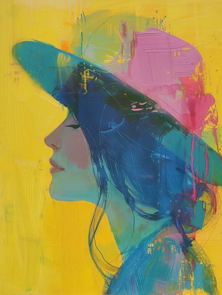 Woman In A Hat 48