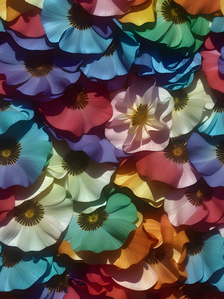 Colorful Poppies
