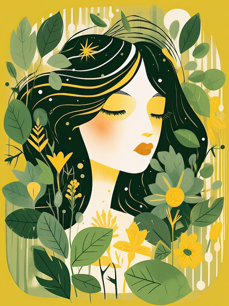 Bloom Body Woman Botanical 7