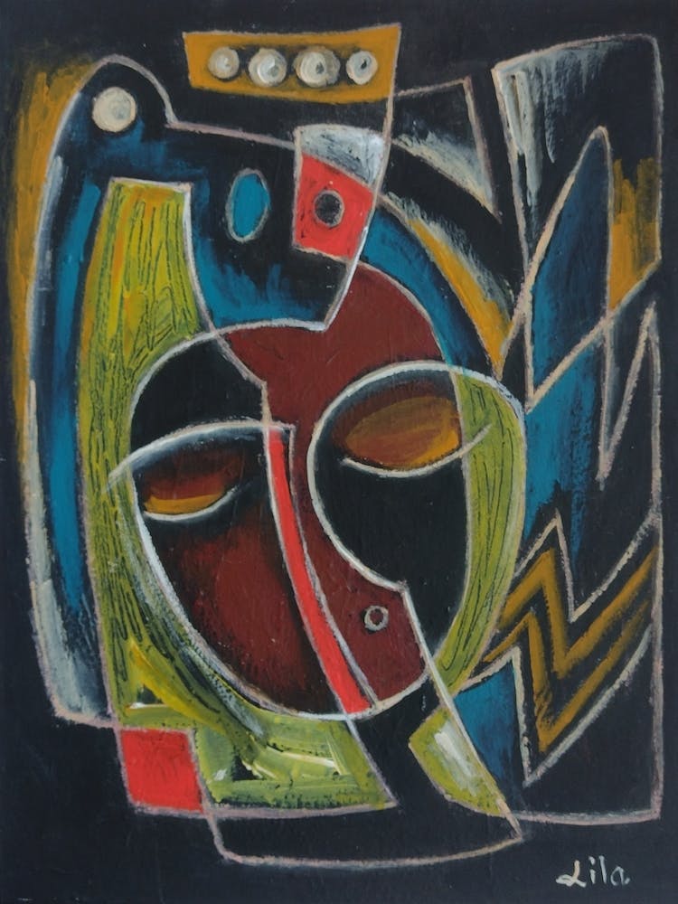 Afrikanische Maske