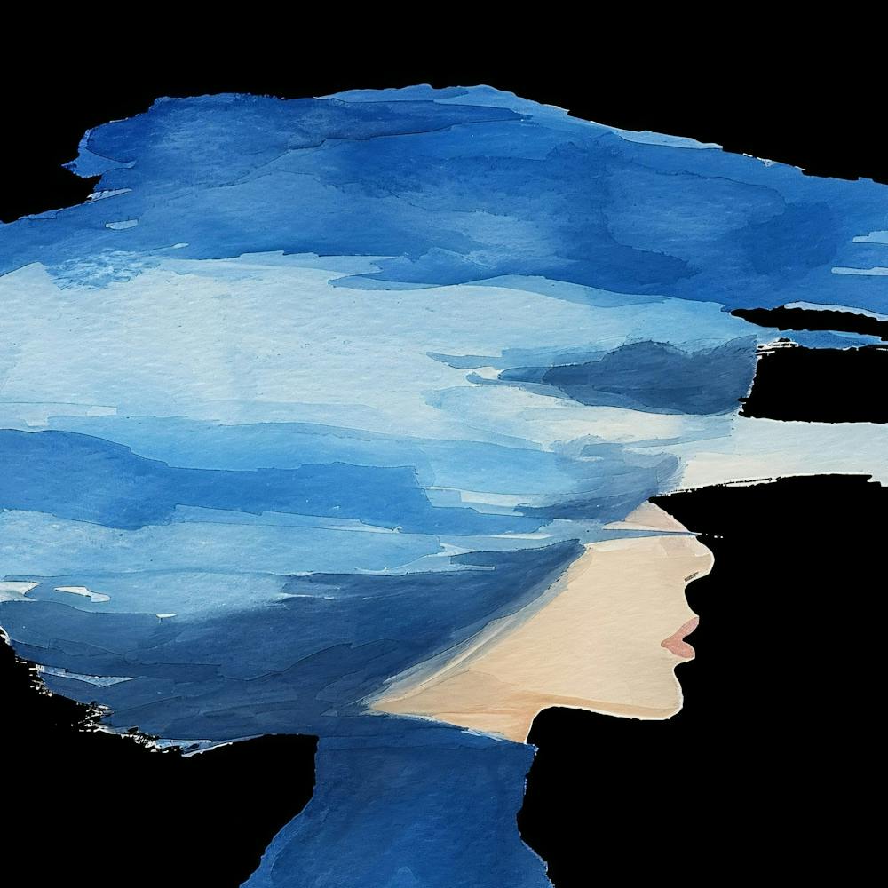 Watercolor Of A Woman 1