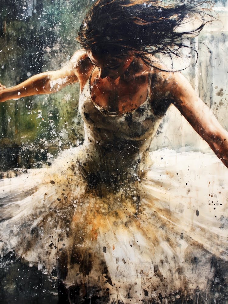Ballerine Aquarelle 2