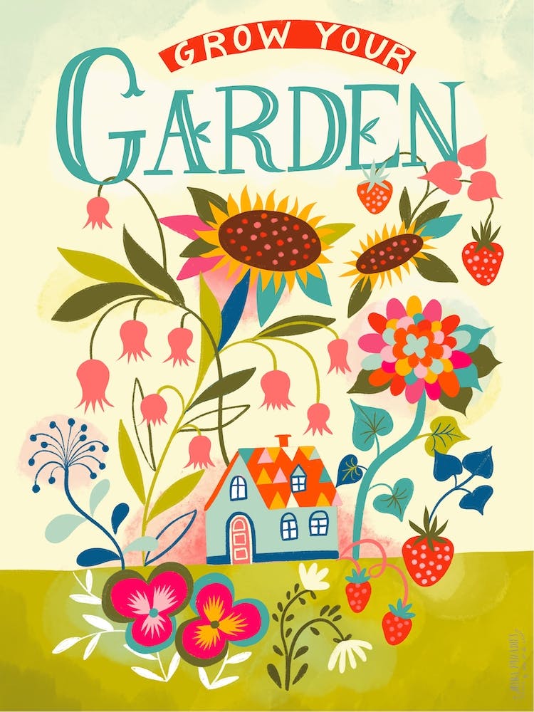Grow Your Garden Motivational Quote