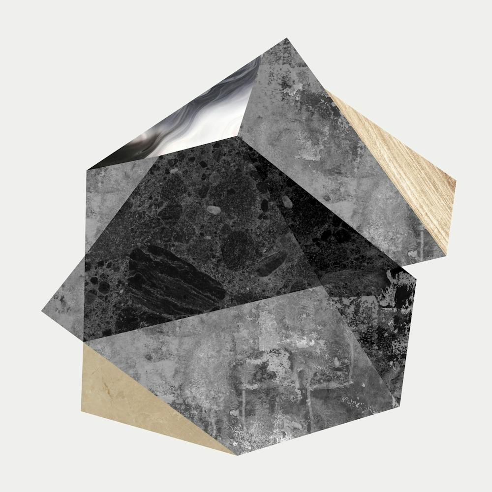 Collage geometrische Texturen 12