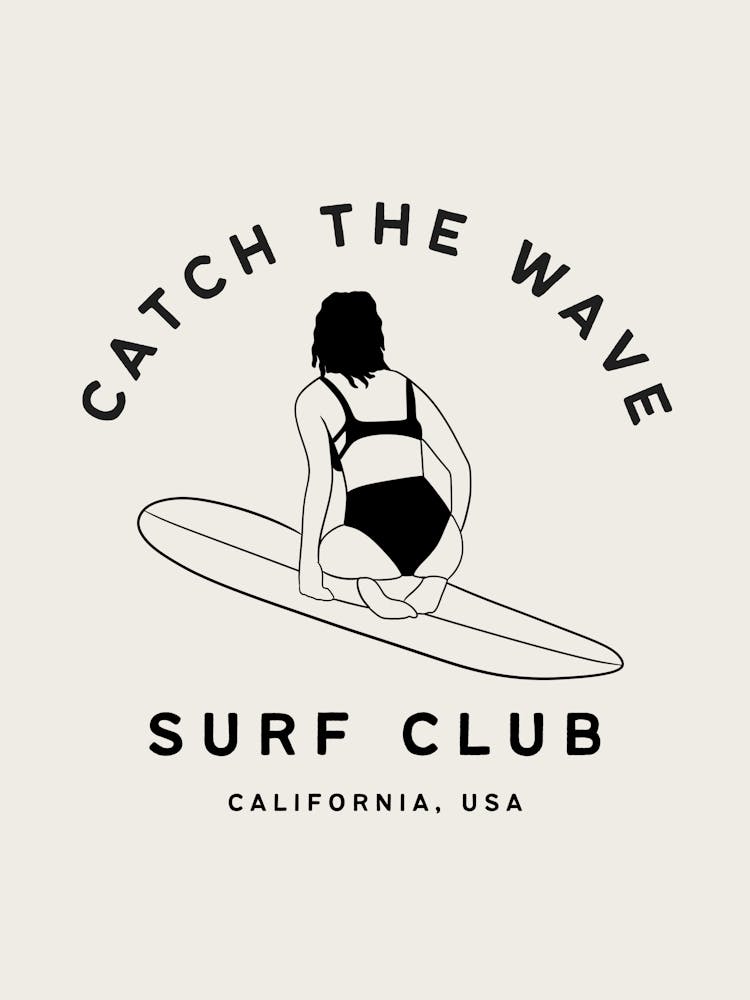 Catch The Wave | Surf Club Coastal Tropical Beachy 6