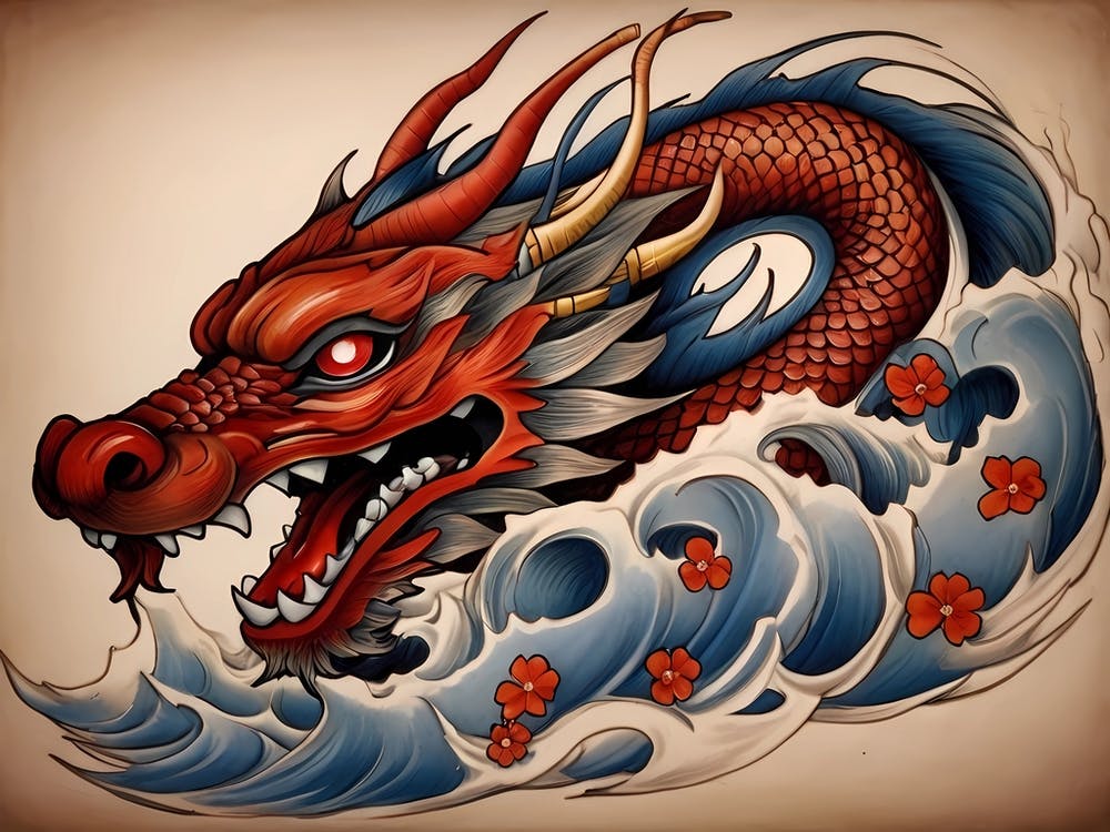 Dragon Tattoo Design