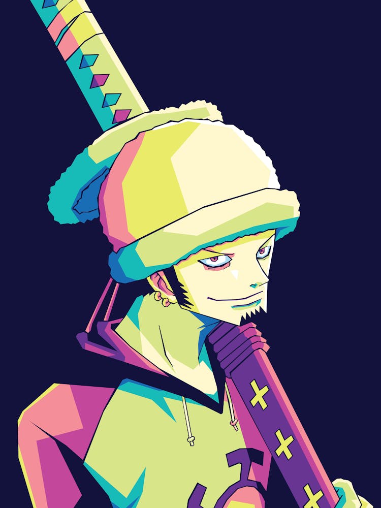 Trafagar Law In Popart