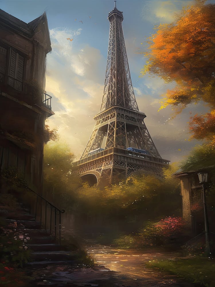 Eiffel Tower Paris France Dominic Davison Style 17