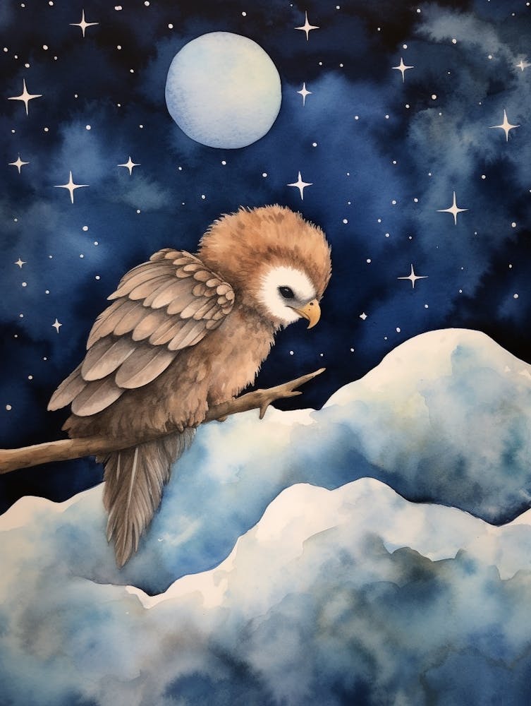 Baby Eagle 1 Sleeping In The Clouds