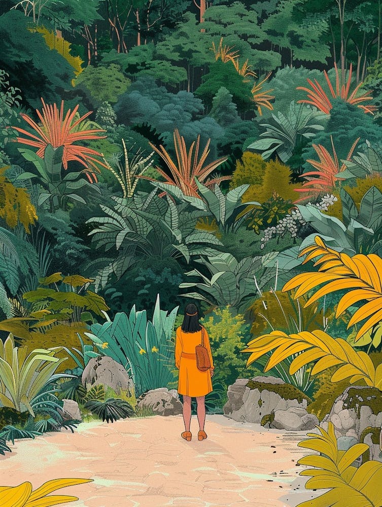 In The Garden Butchart Gardens 1