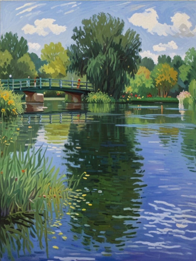 Pont Sur La Rivière