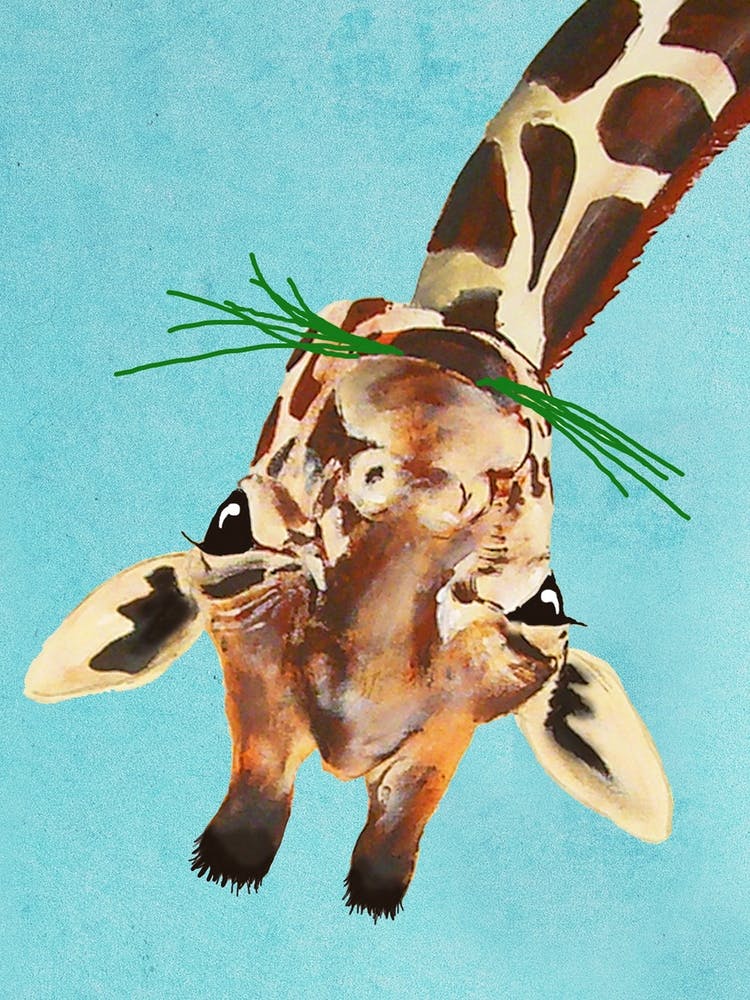 Upside Down Giraffe