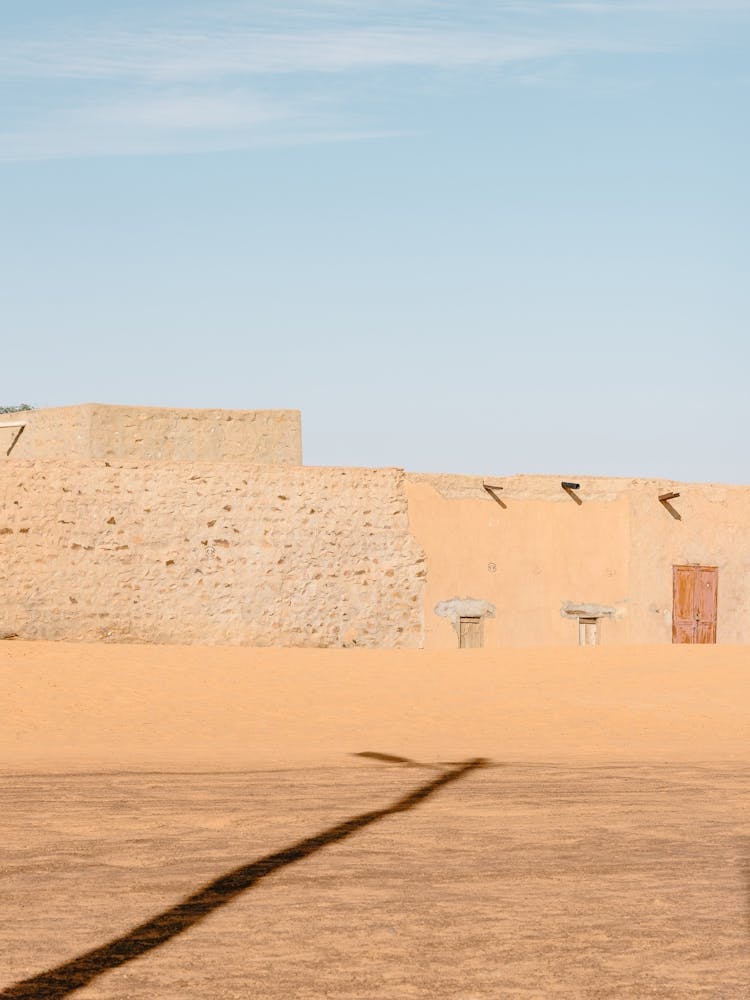 Street Scene In Mauritania In West Africa
