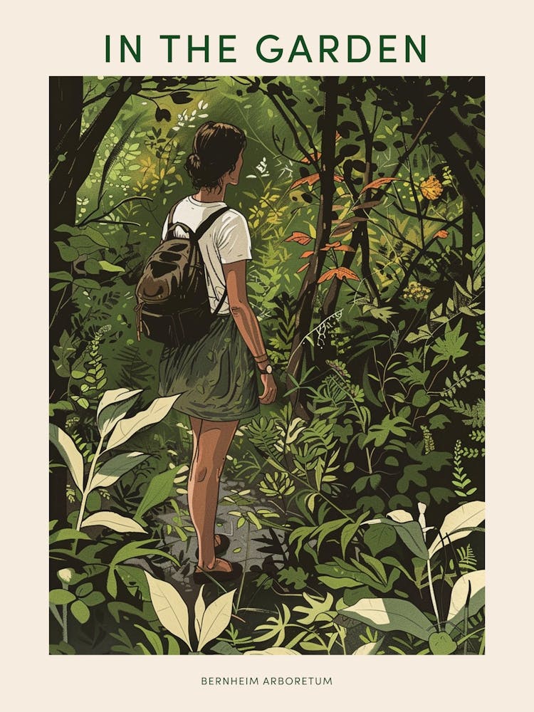 In The Garden Poster Bernheim Arboretum And Research Forest Usa 2
