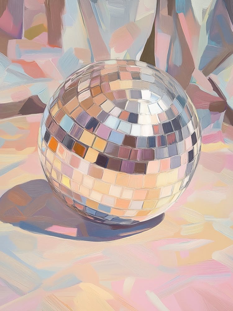 Pastel Disco Ball