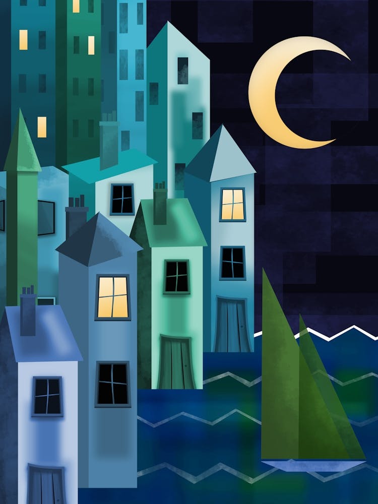 Ocean at Night