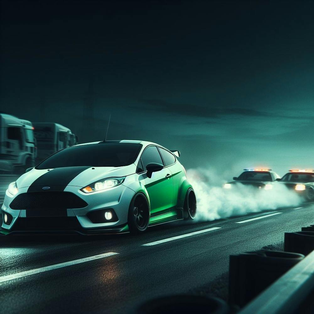 Ford Fiesta St Drifting