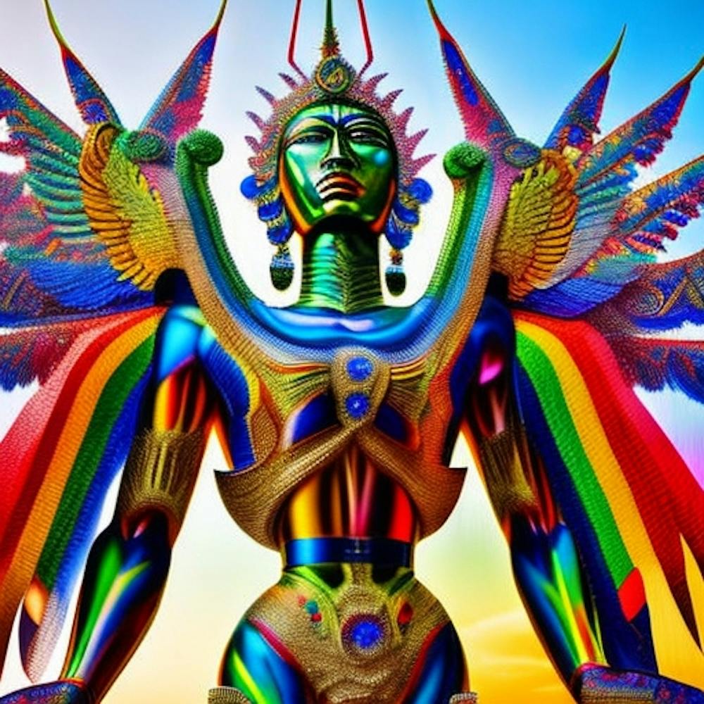 Déesse Arc-en-ciel