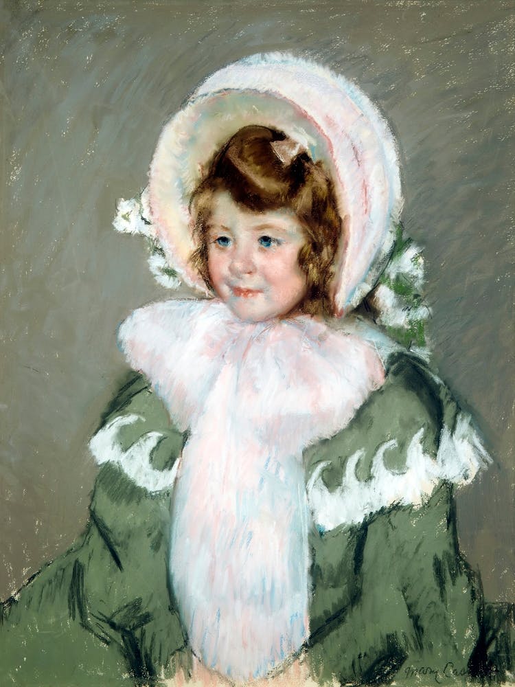 Enfant au manteau vert (vers 1904), Mary Cassatt