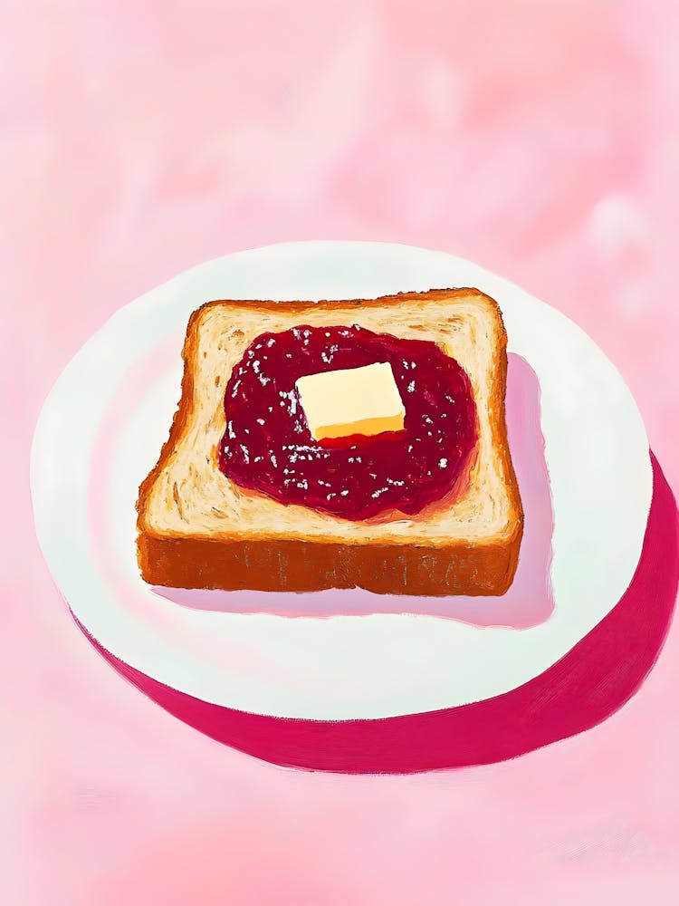 Jam On Toast