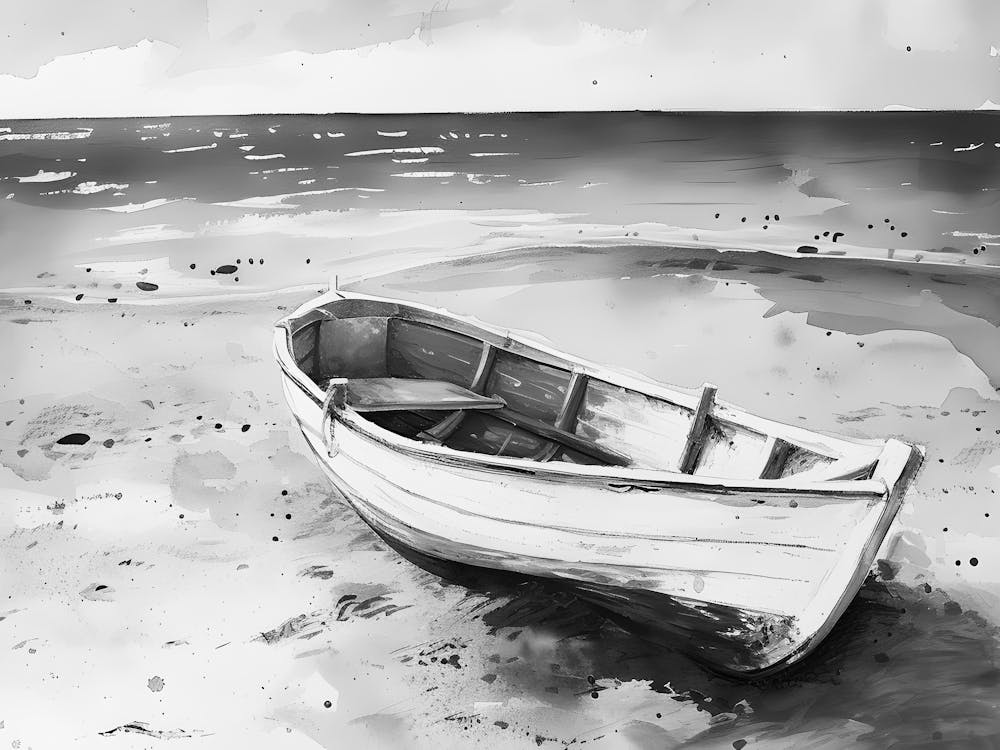 Boat On The Beach 2