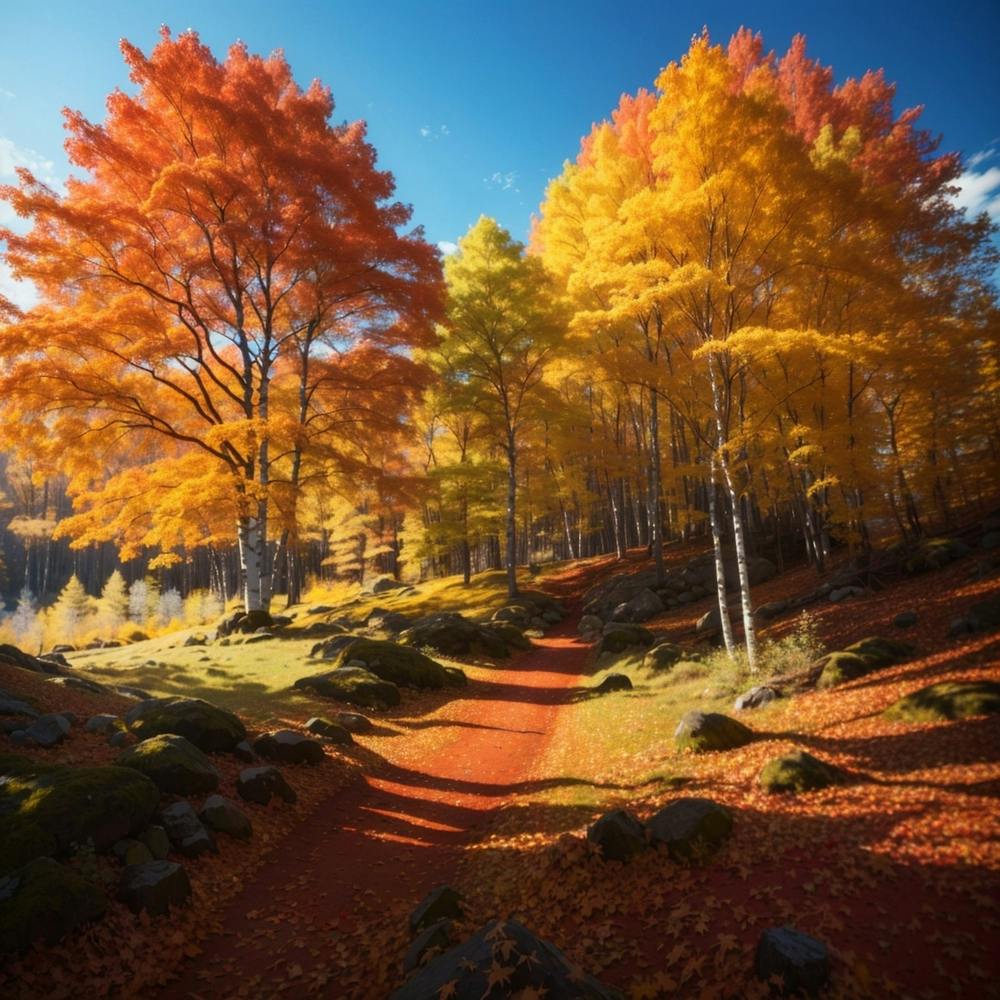 Autumn In The Mountains