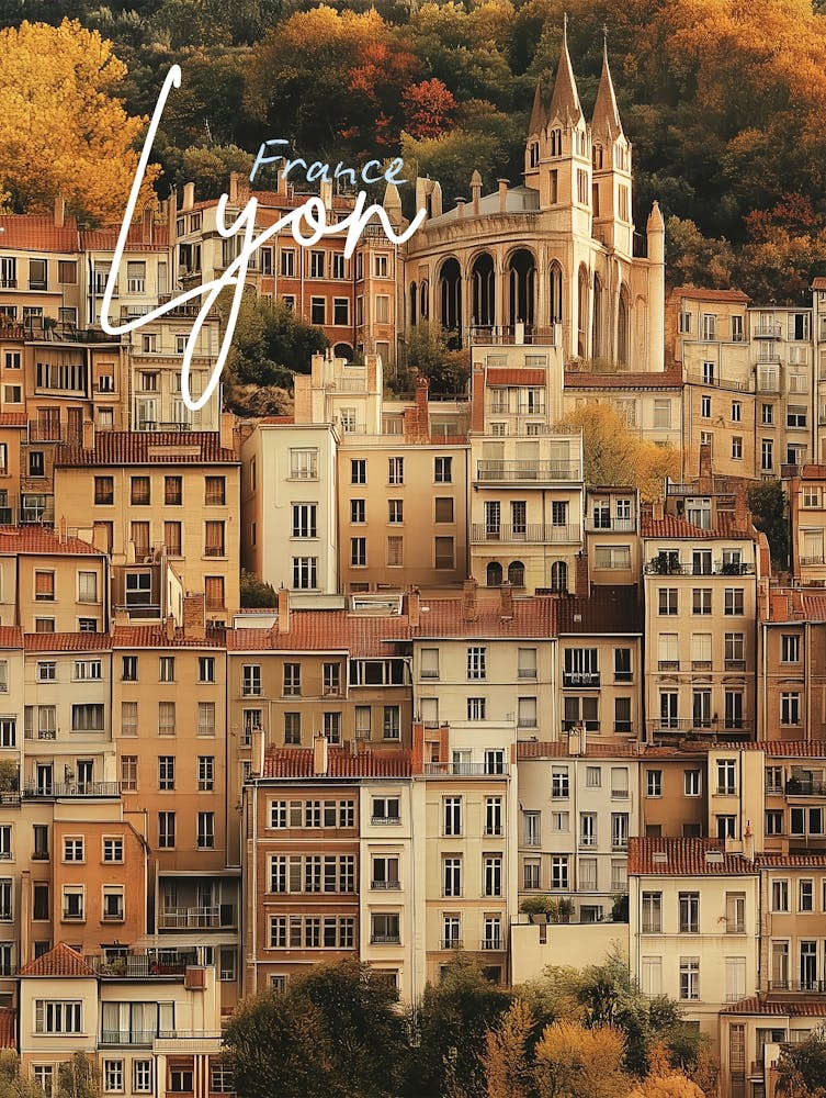 Lyon France Art travel famous place