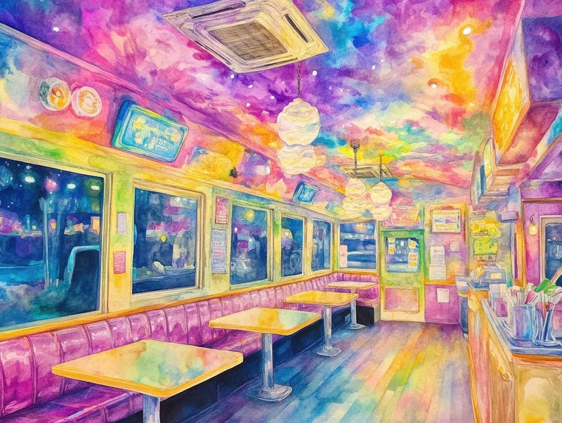 Diner Painting