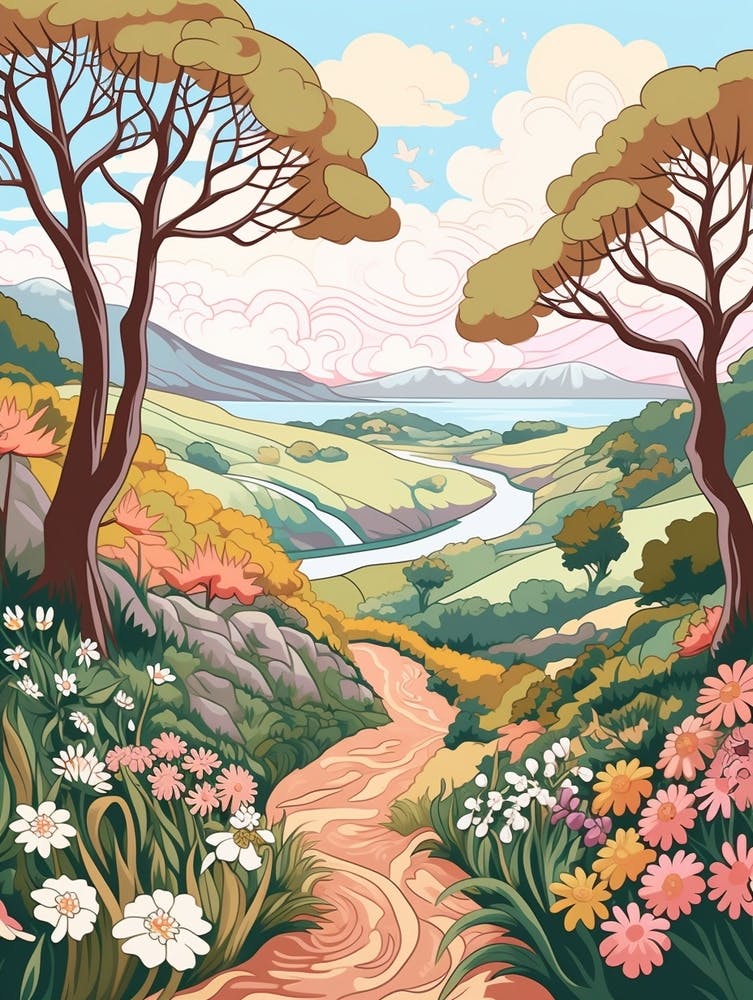 Te Araroa Nouvelle-Zélande - Illustration de Randonnée