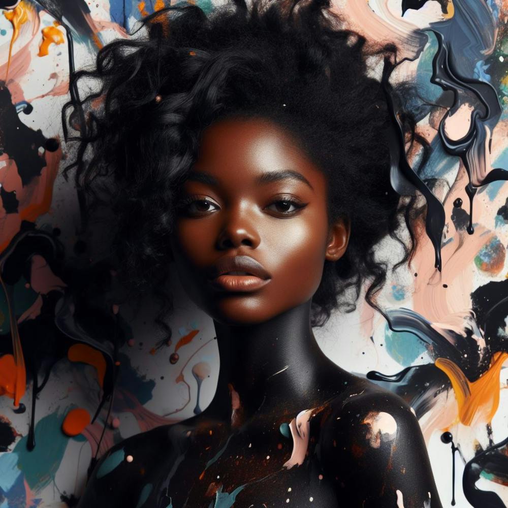 Portrait Of African American Woman