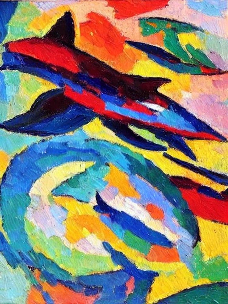 Basilosaurus Matisse Inspired