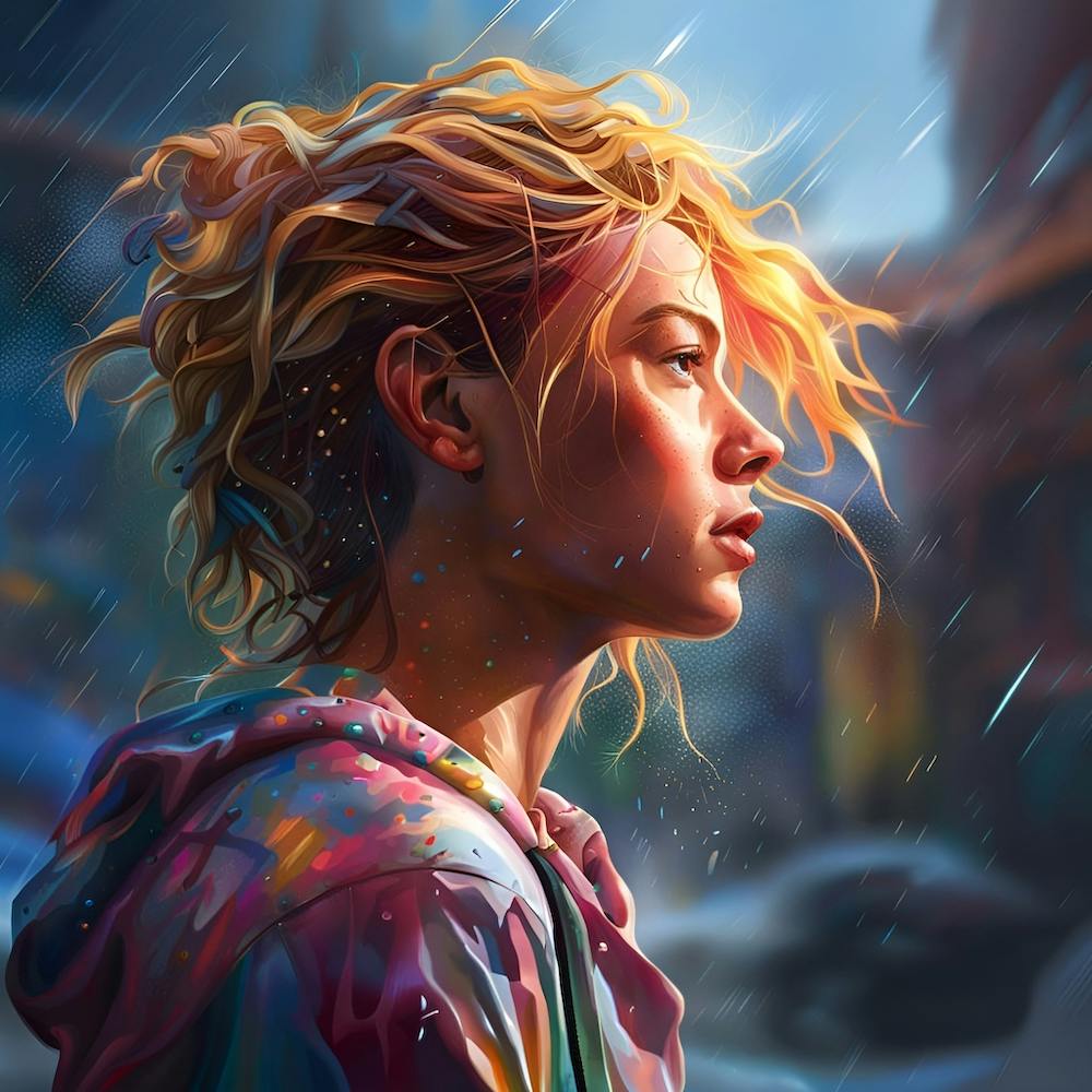 Raining Colors On Me