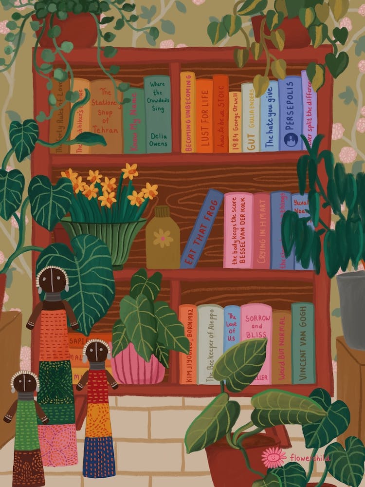 Books And Plants