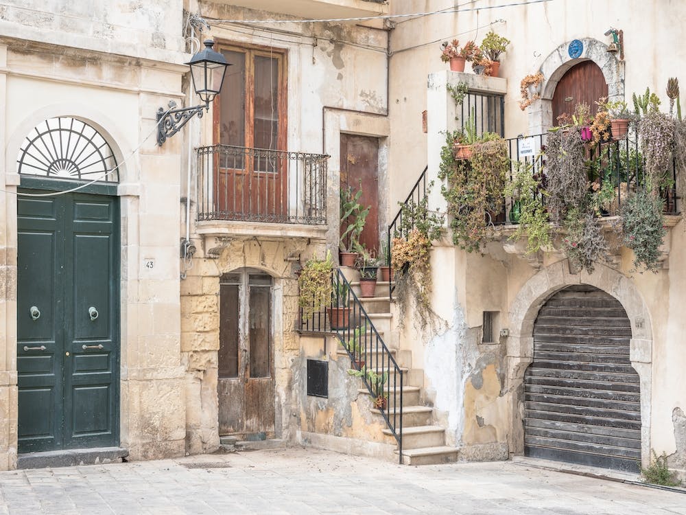 Street In Syracuse Sicily