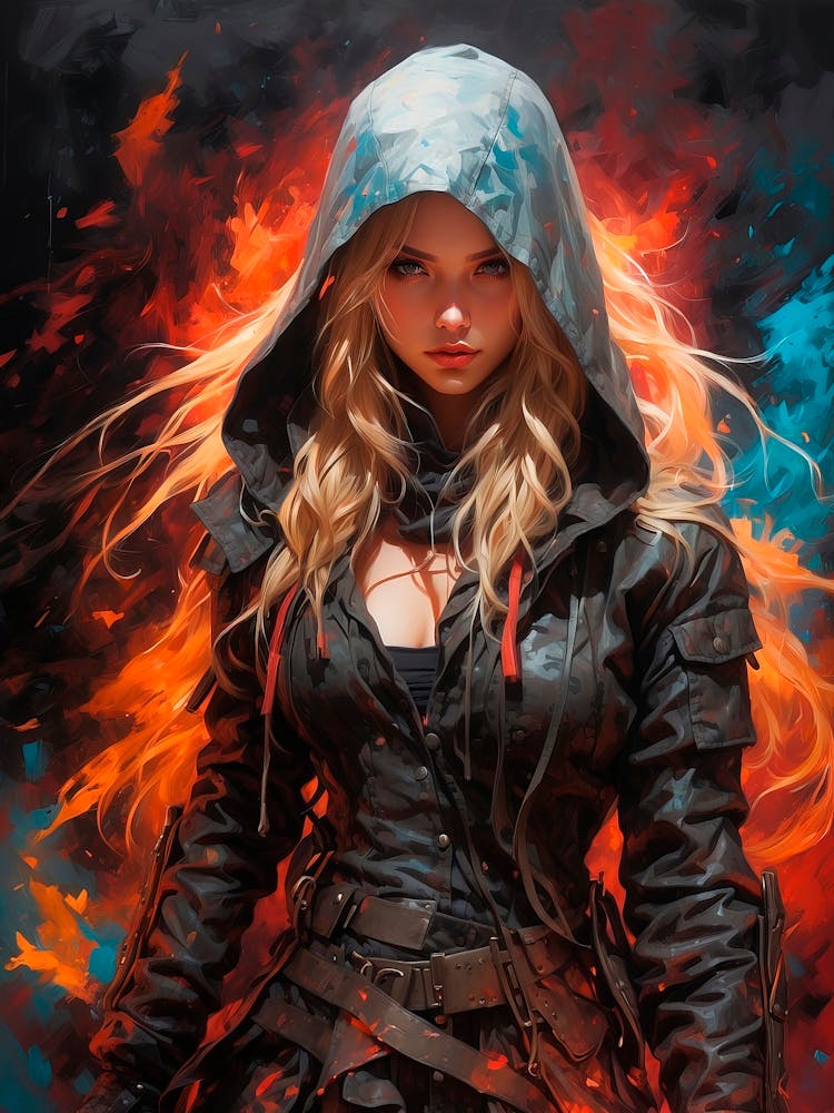 Girl In Flames