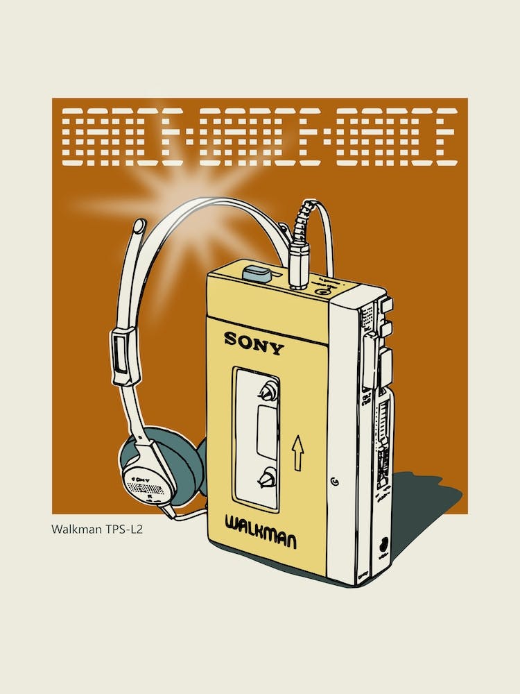 Feiere Die 80er Walkman