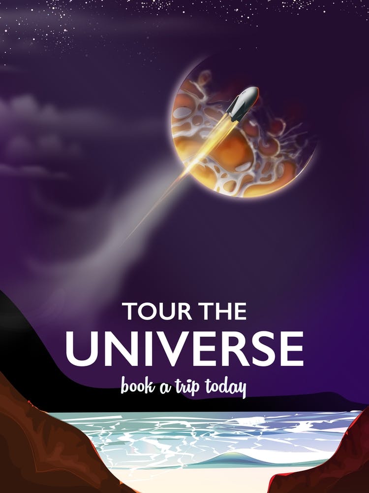 Tour The Universe Space Art 2