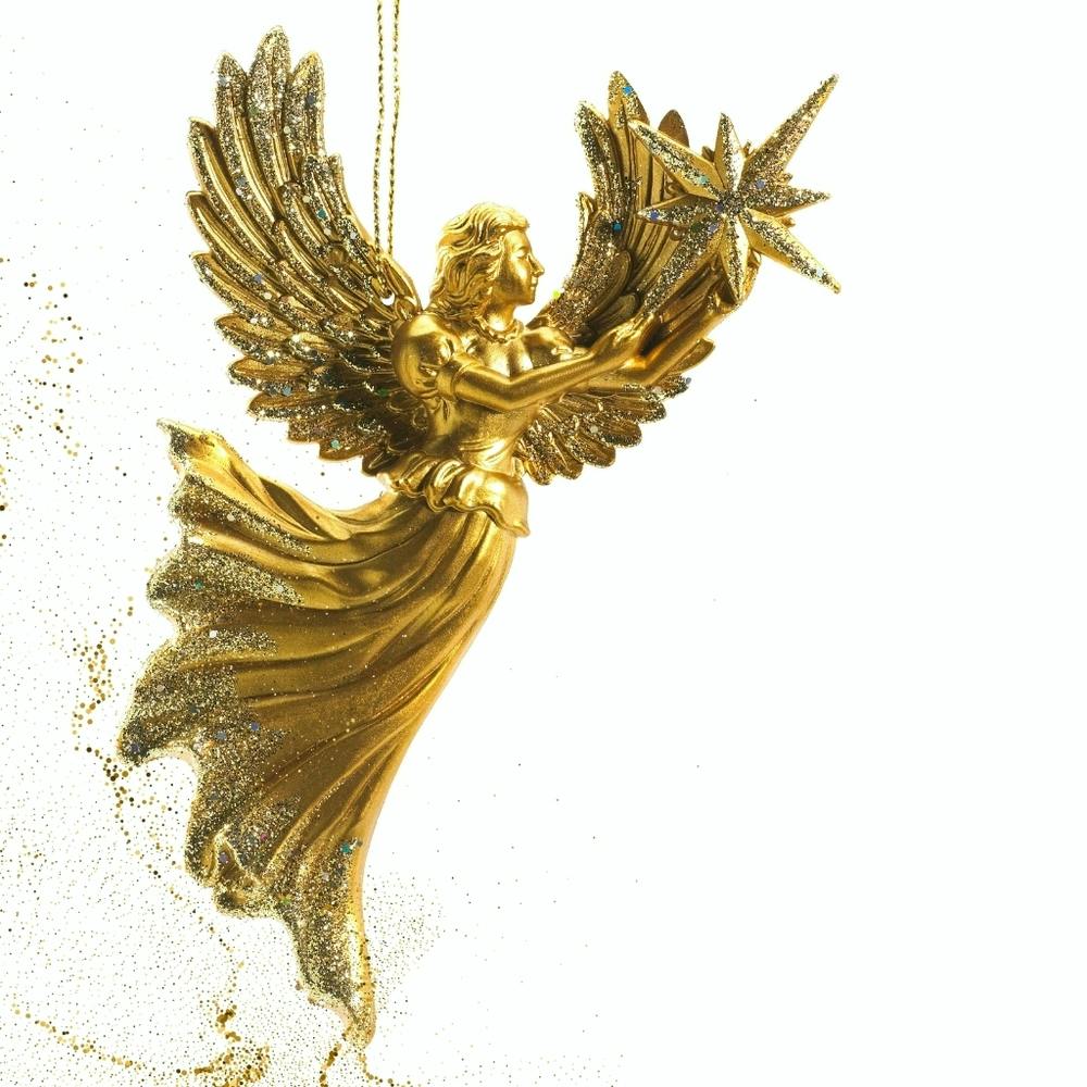 Angel Holding A Star