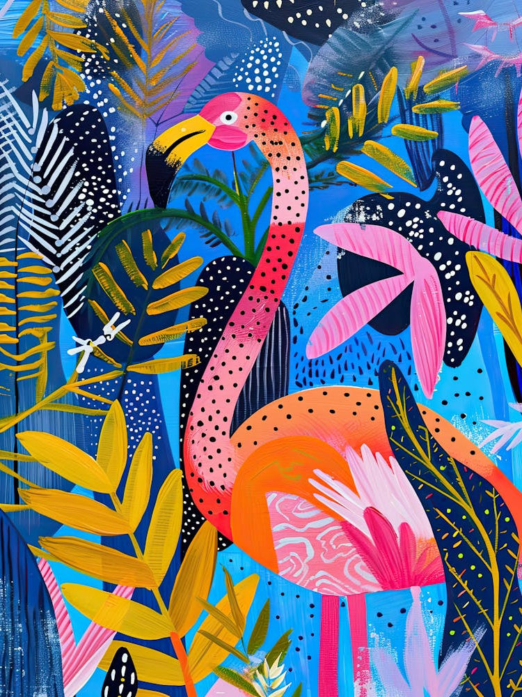 Blue Eden Matisse Style