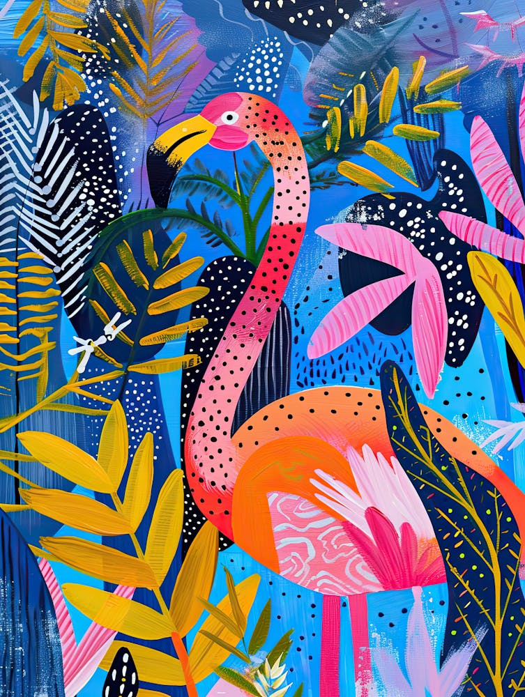 Blue Eden Matisse Style