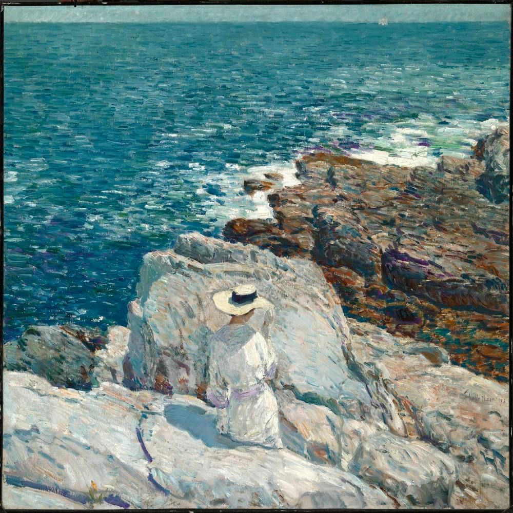 The South Ledges, Appledore, Frederick Childe Hassam