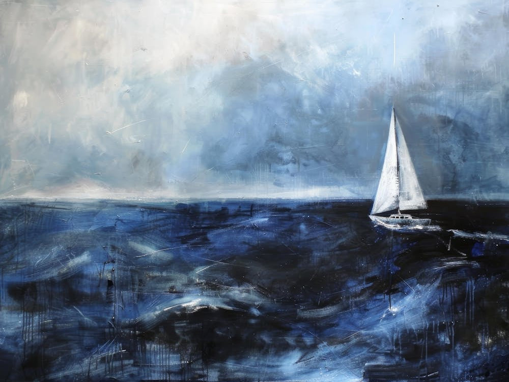 Sailboat In The Ocean 7