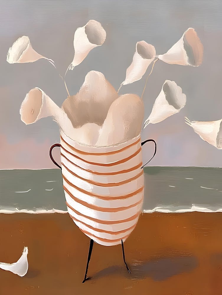 Flowers and the Sea