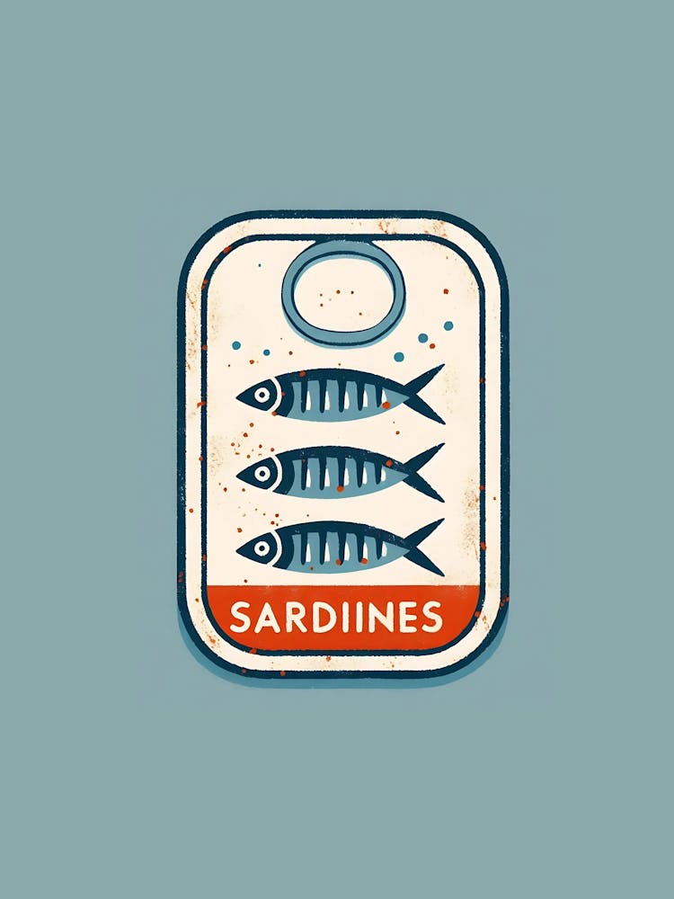 Sardines can
