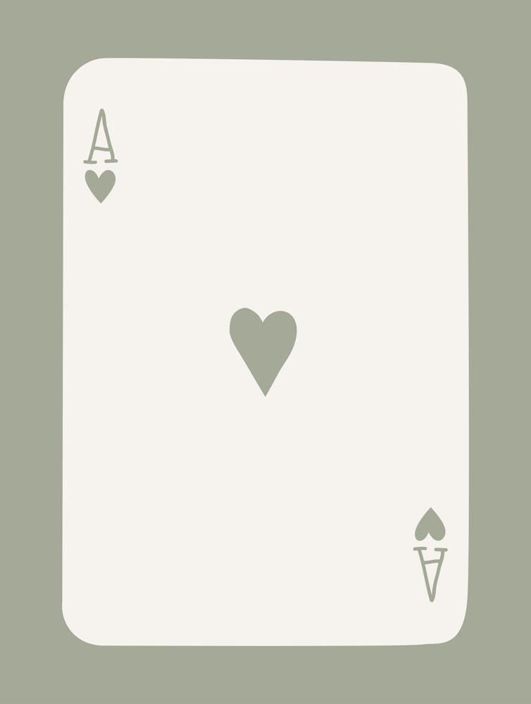 Ace Playing Card Sage