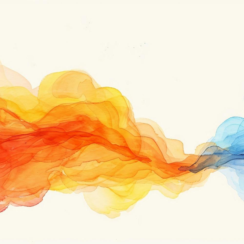 Abstract Watercolor Painting 15