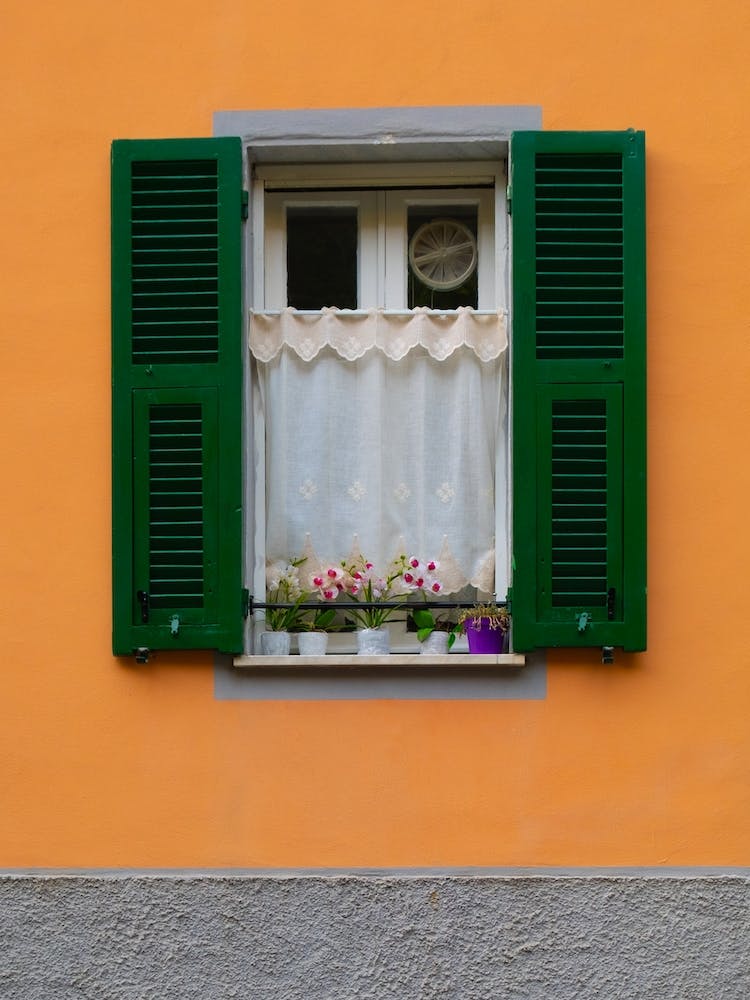 Mandarinen-Fensterbank