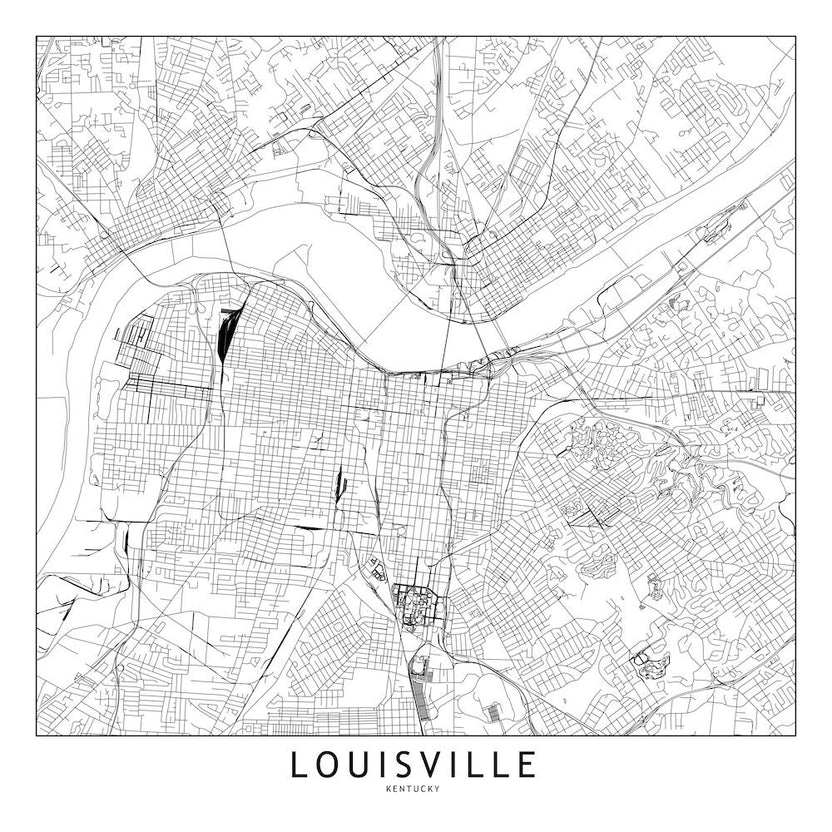 Louisville Map
