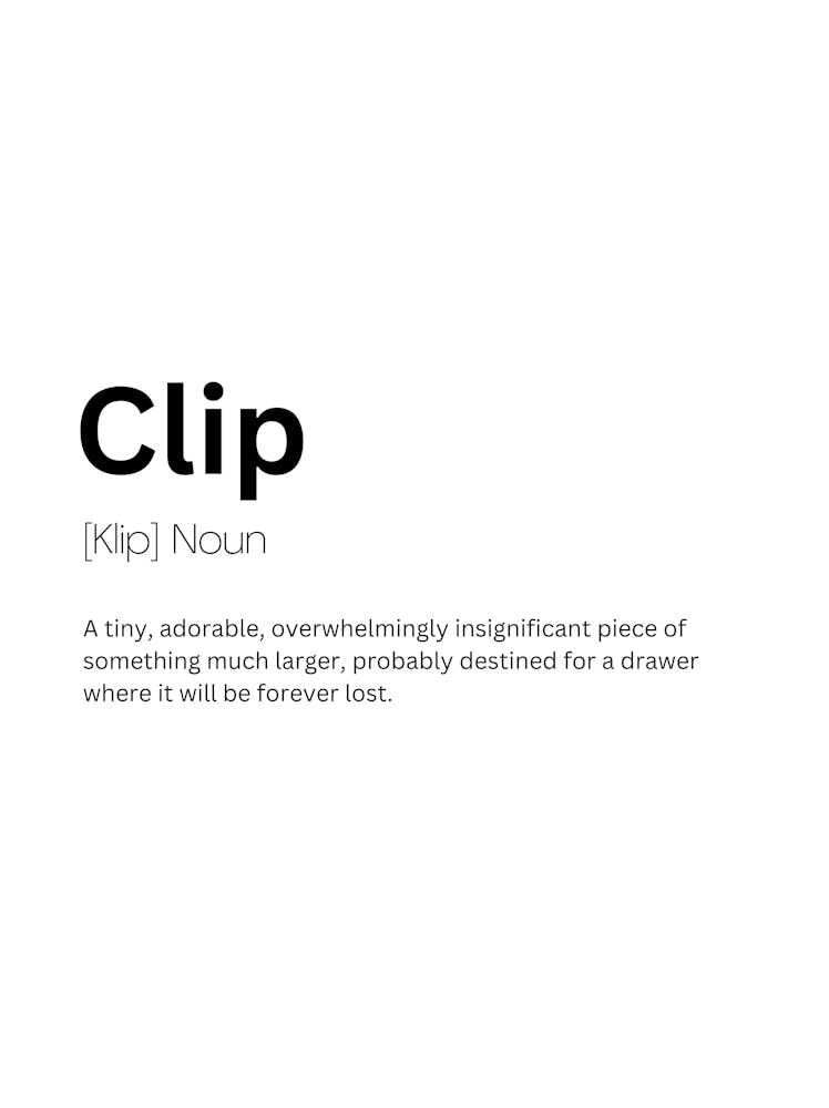 Clip Definition Meaning