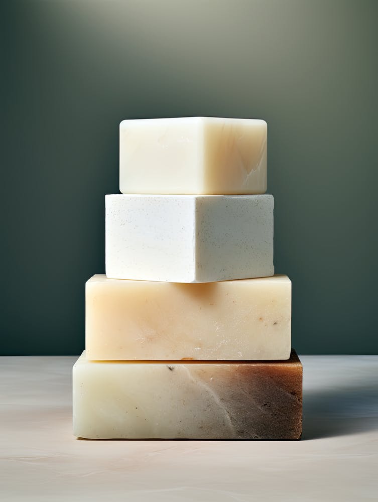 Stacked Soap Bars, Stone Art